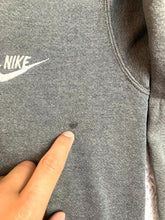 Load image into Gallery viewer, VTG Nike Sweatshirt Adult Small Charcoal Fleece Hoodie Pocket Pullover USA Mens
