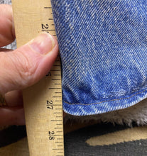 Load image into Gallery viewer, VTG Levis 505 Jeans Mens 38x30 (38x27) Fade Straight Leg Baggy Orange Tab Thrash
