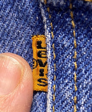 Load image into Gallery viewer, VTG Levis 505 Jeans Mens 38x30 (38x27) Fade Straight Leg Baggy Orange Tab Thrash

