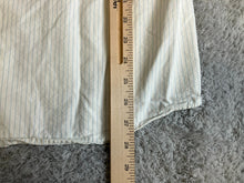 Load image into Gallery viewer, Hollister Shirt Adult Extra Large Off White Blue Striped Button Up Casual Mens
