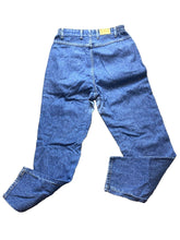 Load image into Gallery viewer, Vintage Lee Jeans Womens 12 (30x29) Blue Denim Tapered High Waisted 90s Ladies
