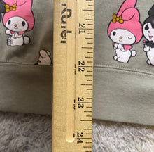 Load image into Gallery viewer, Hello Kitty Sweater Mens Extra Large Gray My Melody Kuromi Fleece Sanrio
