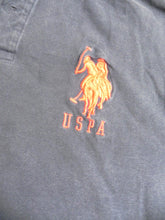 Load image into Gallery viewer, US Polo Assn Shirt Adult 3XL XXXL Navy Blue Big Logo USPA Preppy Golf Polo Mens
