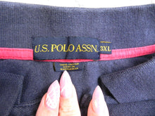 Load image into Gallery viewer, US Polo Assn Shirt Adult 3XL XXXL Navy Blue Big Logo USPA Preppy Golf Polo Mens
