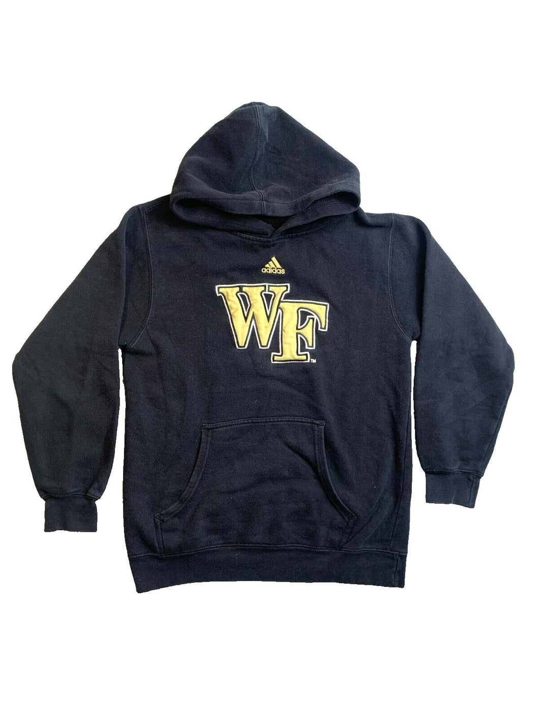 Wake Forest Demon Deacons Sweatshirt Womens Medium Black Adidas Hoodie NCAA