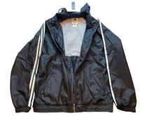 Load image into Gallery viewer, Adidas Jacket Mens Large Hooded Full Zip Windbreaker  Athleisure Outdoors
