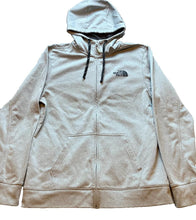 Load image into Gallery viewer, The North Face Sweatshirt Mens Large Gray Full Zip Hooded Outdoors Logo Jacket
