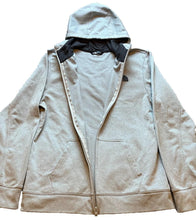 Load image into Gallery viewer, The North Face Sweatshirt Mens Large Gray Full Zip Hooded Outdoors Logo Jacket
