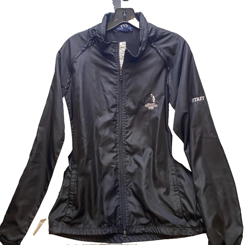 VANTAGE Jacket Mens Extra Large Pinehurst Embroidered  Convertible Windbreaker