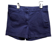 Load image into Gallery viewer, J CREW Short Mens 4 Small Adult Chino Blue Classic Outdoor Flat Front Button
