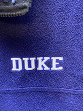 Load image into Gallery viewer, Duke Sweater Mens Extra Large Blue Pullover Quarter Zip Fleece University
