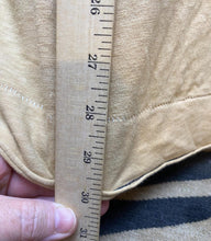 Load image into Gallery viewer, West Virginia Mountaineers Shirt Mens Medium Henley Yellowish-Tan Athleisure

