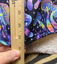 Load image into Gallery viewer, Mushroom Shirt Mens Medium AOP Psychedelic Trippy Rainbow Stretchy Festival
