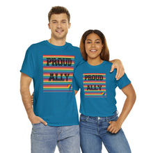 Load image into Gallery viewer, Proud Ally Gay Rights T-Shirt, Human Rights Shirt, Equality T-Shirt, LGBTQ+ Shirts, Pride Tee
