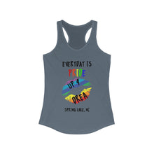 Load image into Gallery viewer, Everyday Is Pride Up4Drea Pride Racerback Tank Top, Pride Month Shirts, Pride Tee, Lesbian Shirt, Gay Shirt, North Carolina Tank Top

