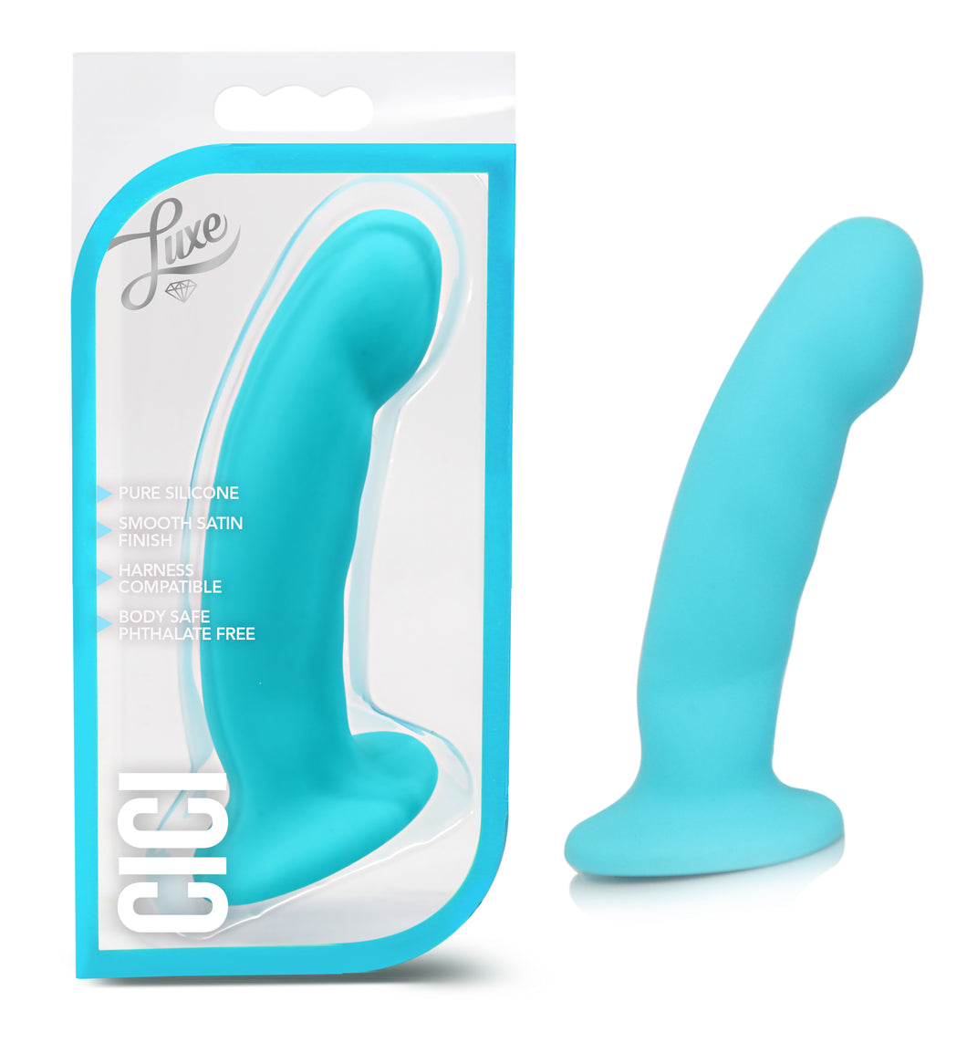 Luxe Cici G-Spot Blue Dildo