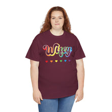 Load image into Gallery viewer, Wifey T-Shirt, Rainbow Shirts, Gay Pride Tshirt, Lesbian Pride Shirt, LGBTQ Pride Shirt, Pride Month Shirts, Rainbow Wifey Shirt, Gay Pride
