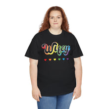 Load image into Gallery viewer, Wifey T-Shirt, Rainbow Shirts, Gay Pride Tshirt, Lesbian Pride Shirt, LGBTQ Pride Shirt, Pride Month Shirts, Rainbow Wifey Shirt, Gay Pride
