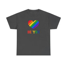 Load image into Gallery viewer, Be You Gay Rights T-Shirt, Human Rights Shirt, Equality T-Shirt, LGBTQ+ Shirts, Pride Tee
