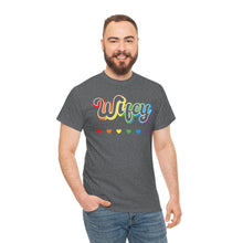 Load image into Gallery viewer, Wifey T-Shirt, Rainbow Shirts, Gay Pride Tshirt, Lesbian Pride Shirt, LGBTQ Pride Shirt, Pride Month Shirts, Rainbow Wifey Shirt, Gay Pride
