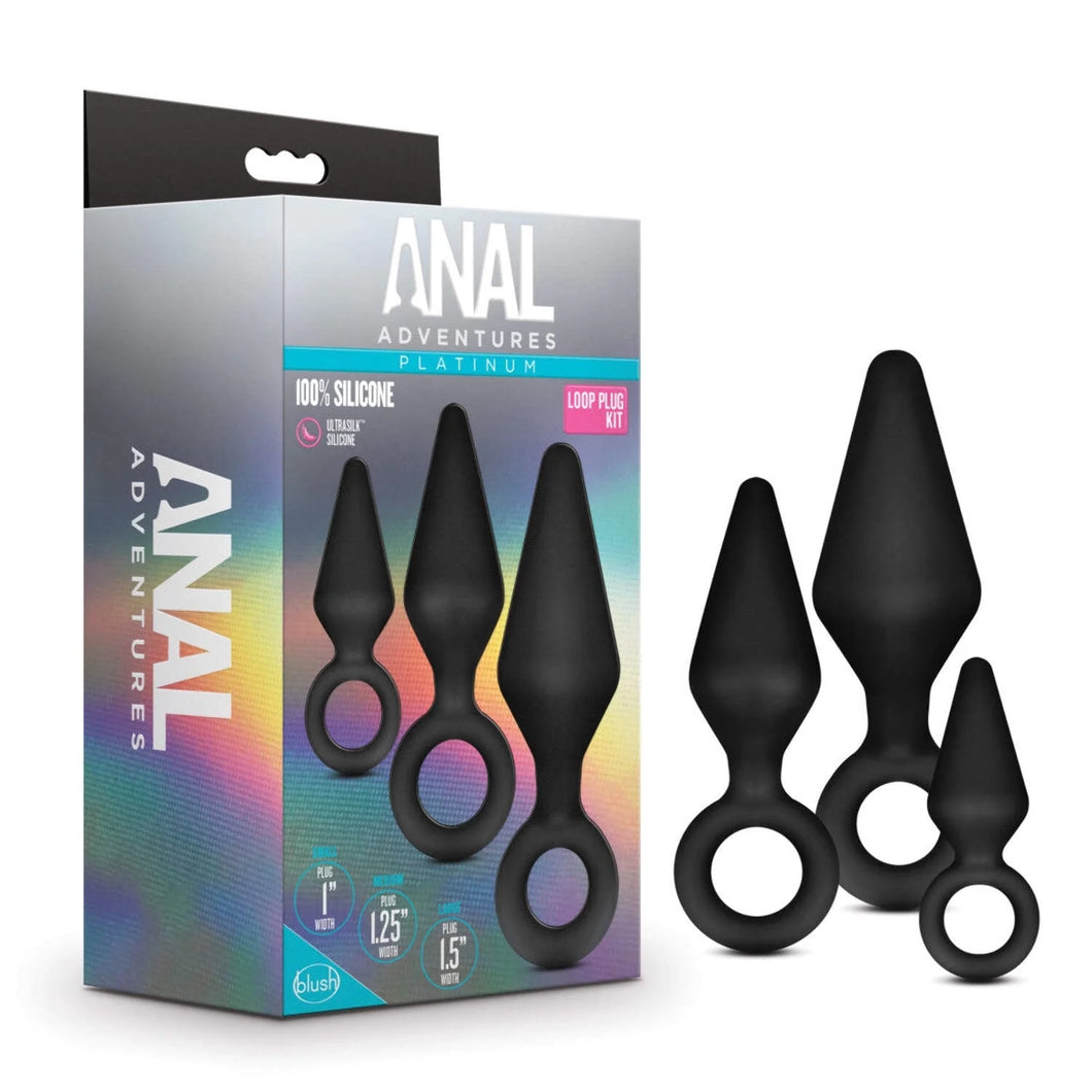 ANAL ADVENTURES LOOP PLUG KIT
