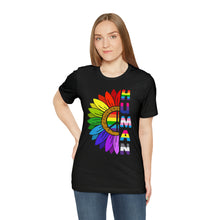 Load image into Gallery viewer, Human Sunflower LGBTQIA+ Gay Rights T-Shirt, Human Rights Shirt, Equality T-Shirt, LGBTQ+ Shirts, Pride Tee
