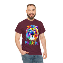 Load image into Gallery viewer, Purride T-Shirt, Rainbow Shirt, Gay Pride Tshirt, Gay Pride Shirt, LGBTQ Pride Shirt, Pride Month Shirts, Lion Rainbow Watercolor Shirt
