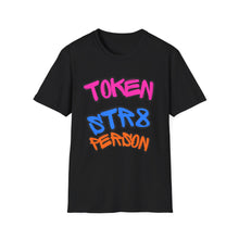 Load image into Gallery viewer, Token str8 person Unisex Softstyle T-Shirt
