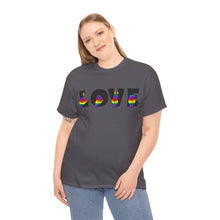 Load image into Gallery viewer, LOVE Sign Language Shirt, ALS Sign Language Shirt, Pride T shirt, Teacher Gift, Sign Language Gift, LGBTQIA+  Als Lover Shirt
