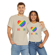 Load image into Gallery viewer, Be You Gay Rights T-Shirt, Human Rights Shirt, Equality T-Shirt, LGBTQ+ Shirts, Pride Tee
