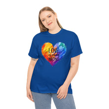 Load image into Gallery viewer, Love Is Never Wrong T-Shirt, Rainbow Shirts, Gay Pride Tshirt, LGBTQ Shirt, LGBTQ Pride Shirt, Pride Month Shirts, Equal Rights Shirt
