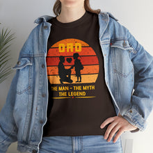Load image into Gallery viewer, Dad The Man The Myth The Legend T-Shirt, Funny Shirts, Funny Quote Shirt, Dad Gift, Fathers Day Shirt, Gift for Dad, Gift for Father
