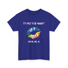 Load image into Gallery viewer, It&#39;s Nice to be Naughty Up4Drea Pride T-Shirt, Pride Month Shirts, Gay Lesbian Pride Tee, Gay Gift, LGBTQ Shirt, North Carolina Shirt
