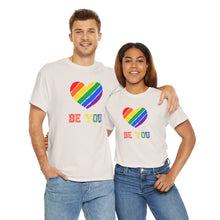 Load image into Gallery viewer, Be You Gay Rights T-Shirt, Human Rights Shirt, Equality T-Shirt, LGBTQ+ Shirts, Pride Tee
