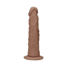 Load image into Gallery viewer, RealRock Realistic 9 in. Dildo With Suction Cup Tan
