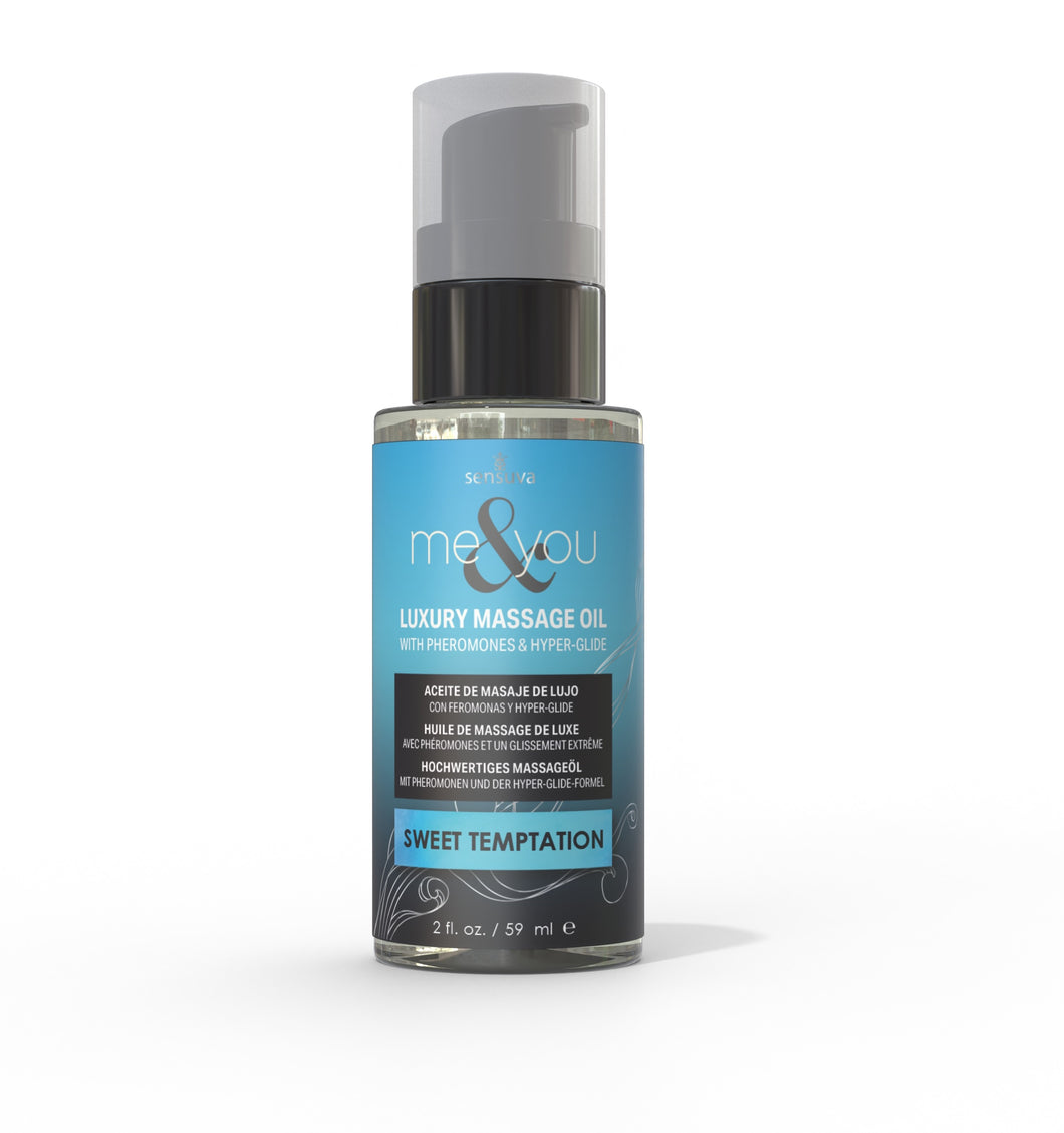 ME & YOU MASSAGE OIL SWEET TEMPTATION 2 OZ