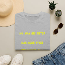 Load image into Gallery viewer, My gay big sister Unisex Softstyle T-Shirt
