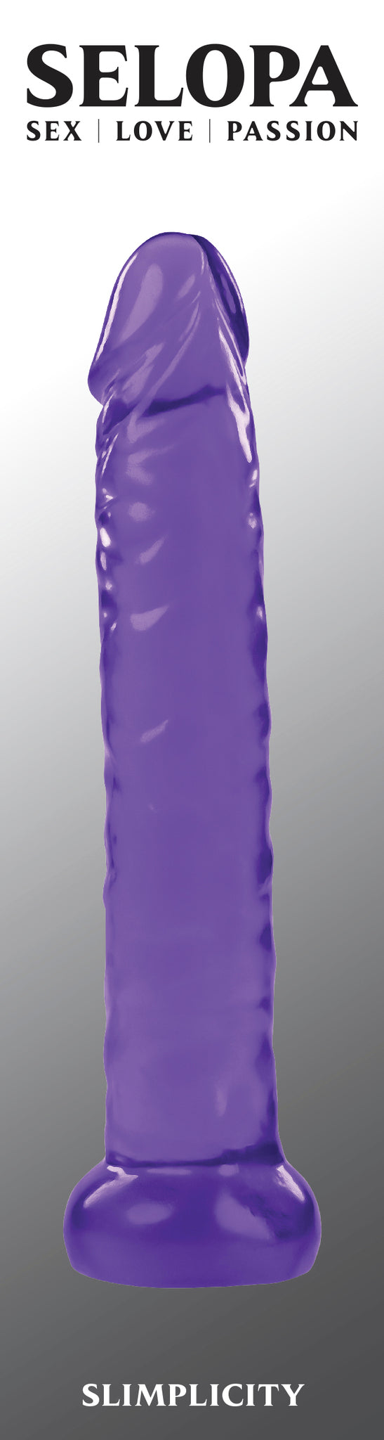 Selopa Slimplicity Purple Realistic Dildo