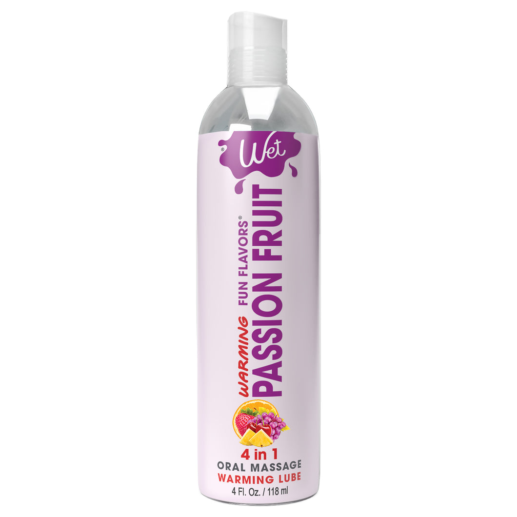 wet 4 in 1 warming lube passion fruit