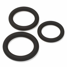 Load image into Gallery viewer, Silicone Cock Rings 3 Piece Set
