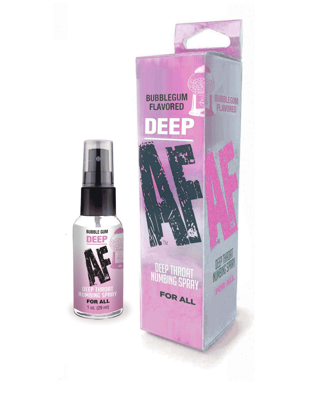 Deep AF Deep Throat Spray Bubble Gum