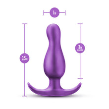 Load image into Gallery viewer, Anal Adventures Matrix Quantum Plug Galactic Purple
