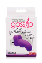 Load image into Gallery viewer, Gossip G-Thrill silicone Finger Vibe
