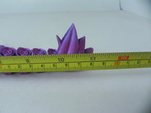 Load image into Gallery viewer, 11&quot; Purple Pink Rose Dragon Fidget 3D Printed Articulated Dragon
