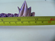 Load image into Gallery viewer, 11&quot; Purple Rose Dragon Fidget 3D Printed Articulated Dragon
