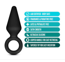 Load image into Gallery viewer, Anal Adventures Platinum Loop Plug Small
