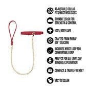 Load image into Gallery viewer, Temptasia® Ardor® - Collar &amp; Leash - Red
