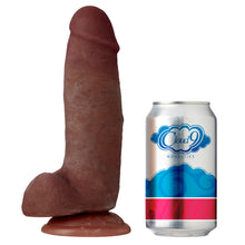 Load image into Gallery viewer, Cloud 9 Dual Density 8 inches Dildo Real Touch Thick with Realistic Painted Veins and Balls Brown
