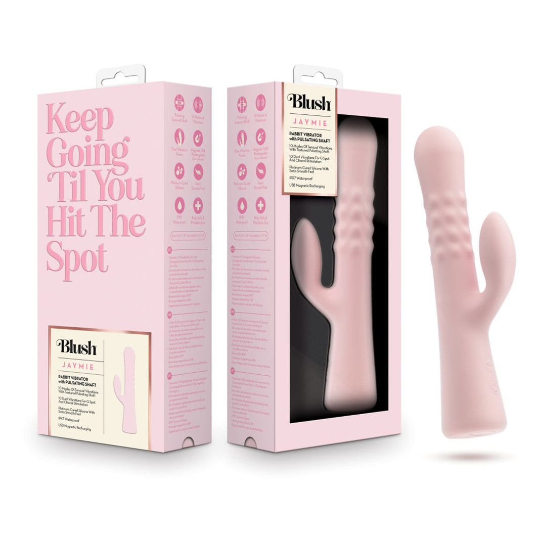 Blush Jamie Pink Rabbit Vibrator