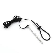 Load image into Gallery viewer, Electric Shock Bdsm Cock Sheath Ball Stretcher Host Cable E-stim Penis Ring,Glans Testicle Loops MassageElectro Sex Toy for Men
